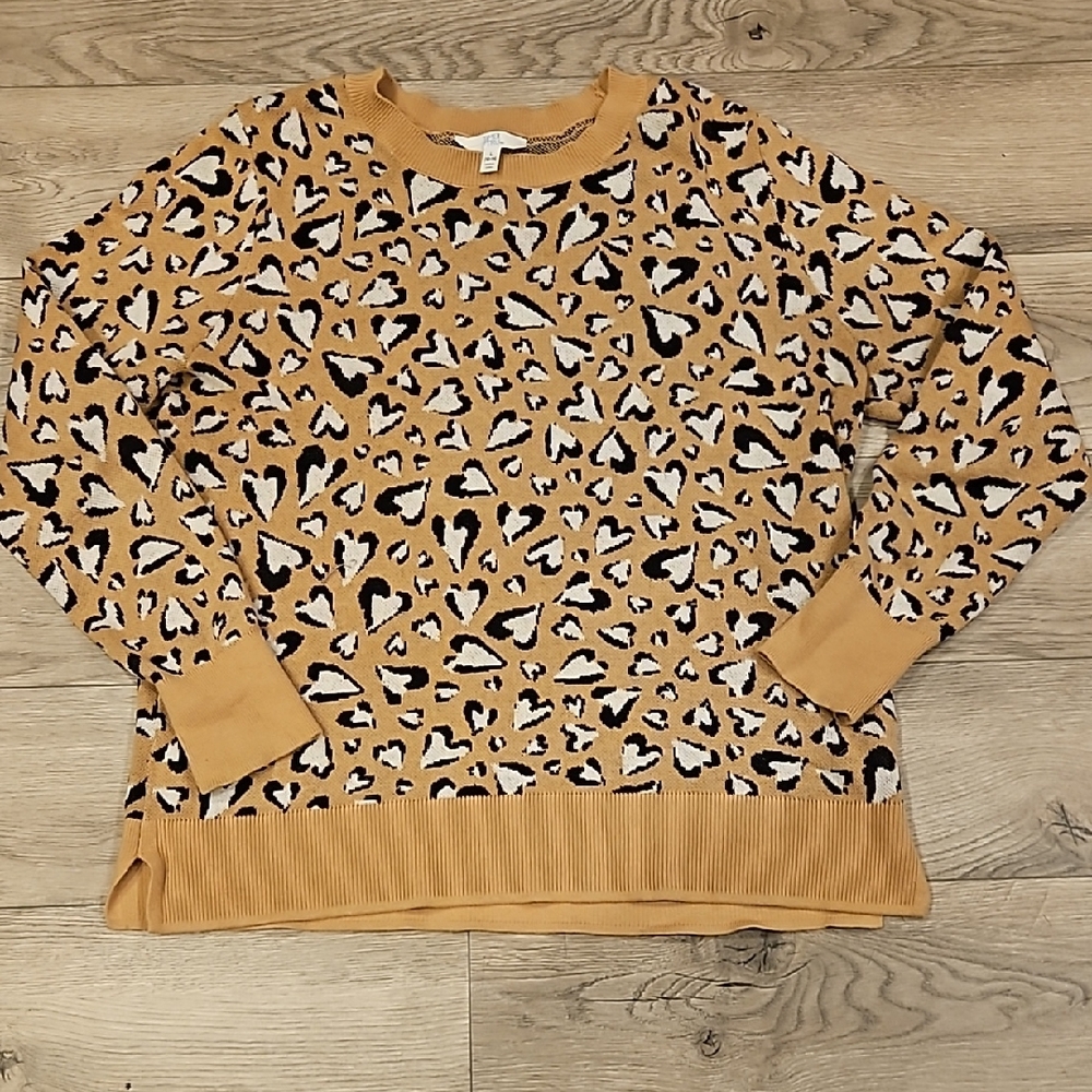 Women's Time&Tru Animal Print ~L